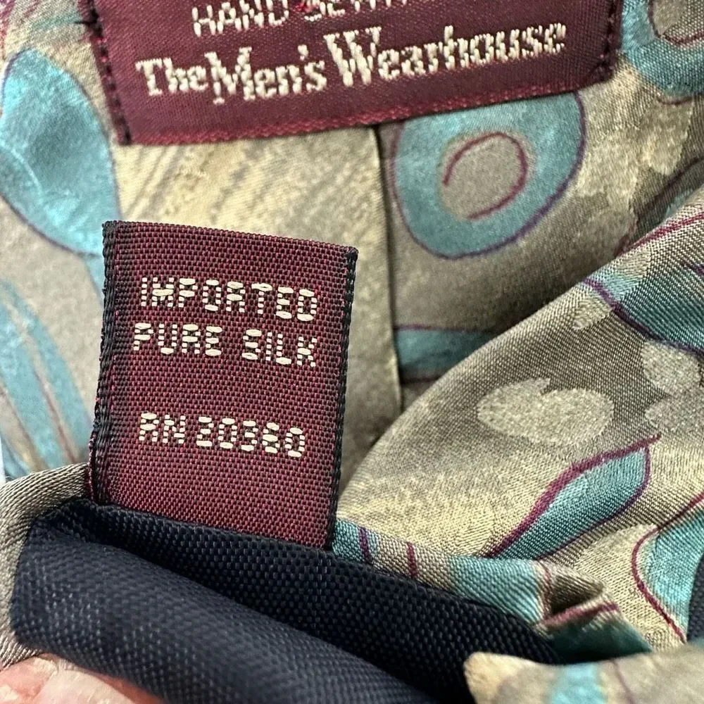Men’s‎ Warehouse Monterey County-by-the-Sea Silk Tie